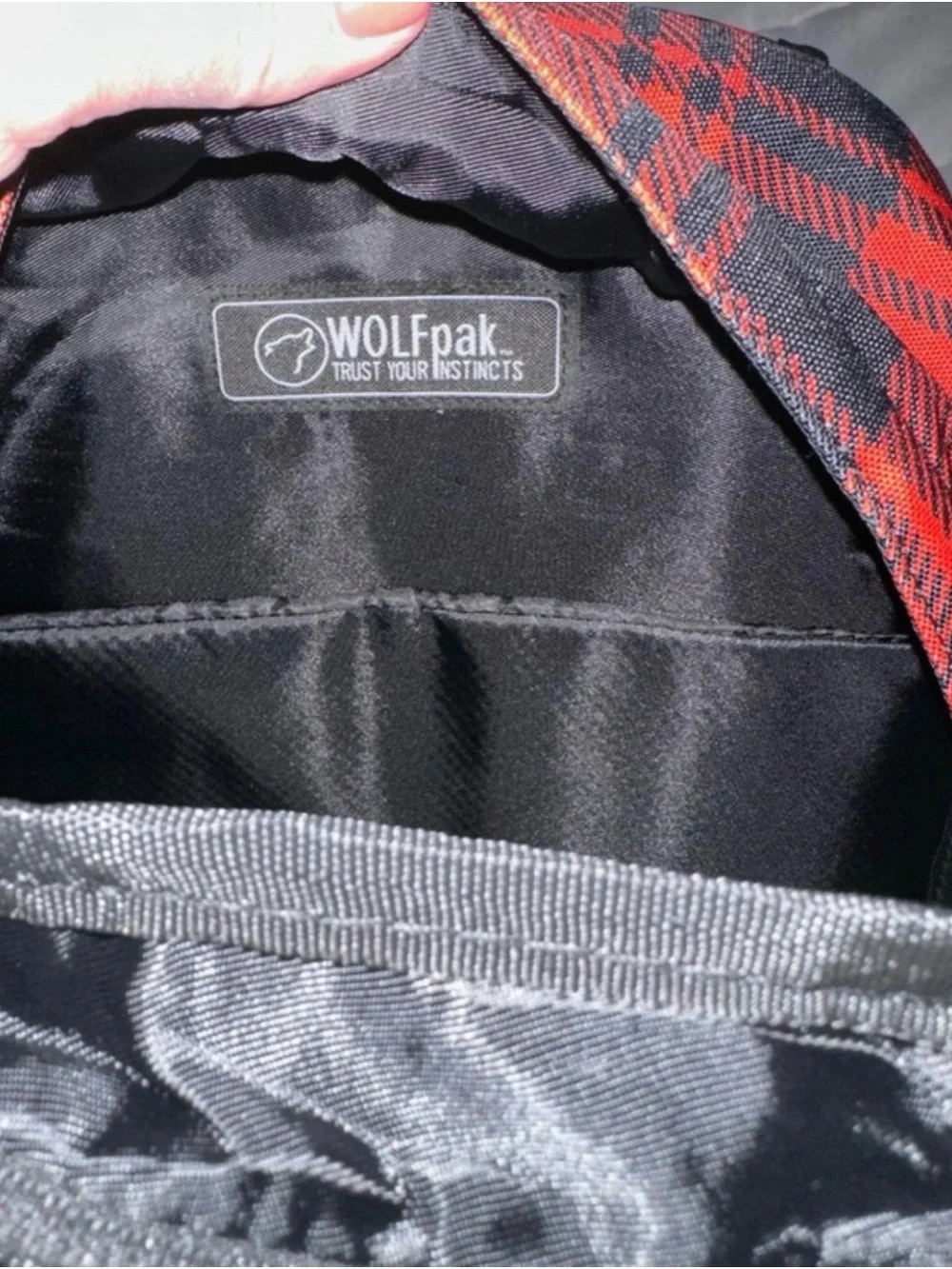 WOLFpak Red & Black Classic Backpack